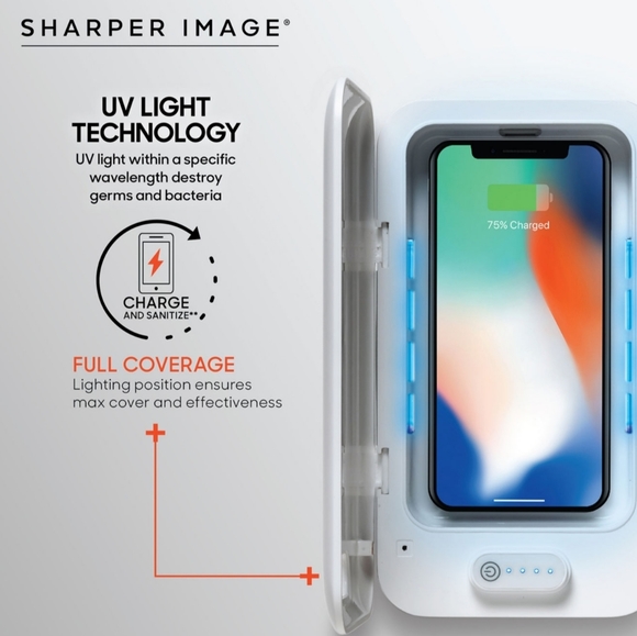 Sharper ImageUV Zone Phone Sanitizer - Picture 2 of 6
